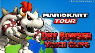 All Dry Bowser Voice Clips Mario Kart Tour All Voice Lines 2019 Android, Ios