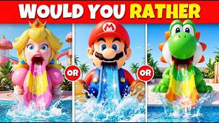 🔥 WOULD YOU RATHER: Mario Edition! Ultimate Choice Challenge! 🍄 | Boom Quiz screenshot 1