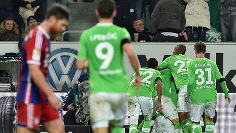 VFL Wolfsburg 4:1 FC Bayern München [Alle Tore und Highlights] 18.Spieltag