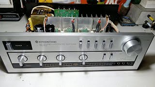 Kenwood KA-400 Amplifier (1980) Part 1 Repair