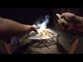 ガチキャン▲前編 キャンプ初心者が流木のみでキャンプ料理をやってみた