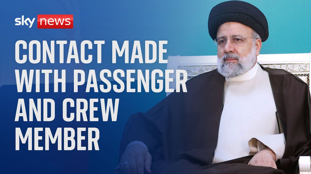 Rescue Efforts Underway As Helicopter Carrying Iran’s President Raisi Suffers ‘Crash Landing LIVE