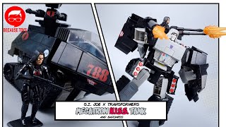 Ep. 116 G.I. Joe x Transformers Decepticon Megatron H.I.S.S. Tank: Transformed!