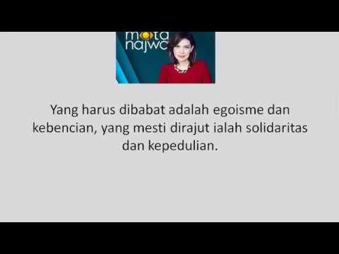 Kumpulan Kata Bijak Mata Najwa yang Memotivasi