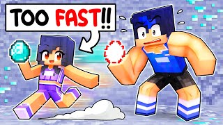 I&#39;m TOO FAST In Minecraft!