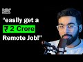 How to get a 2 crore remote job in india  103 the sanskar show
