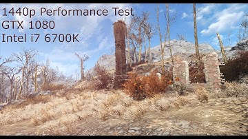 Fallout 4 Gtx 1080 1440p Performance Test