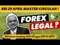 Master direction  reserve bank of india for currency derivative rules 