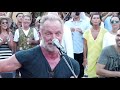 Sting sings at the party at Tenuta Il Palagio - Sting canta al party alla Tenuta Il Palagio