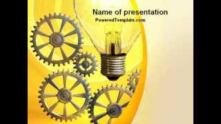 Working Idea Powerpoint Template By Poweredtemplate.com
