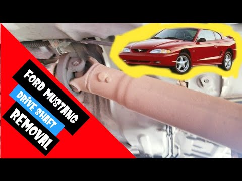 Ford mustang GT 4.6 engine drive shaft removal