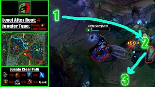 (S6) Jungle Clear Routes & Types Of Junglers