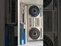 parcel packing video SHARP recorder boombox cassette player#shortsviral #video viral