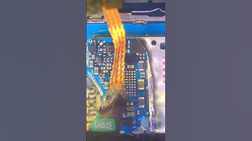 Samsung galaxy A50 charging IC changing #samsunga50 #mobilerepair #summerofshorts #shorts