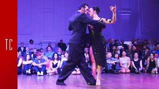 Tango: Valeria Maside y Anibal Lautaro, 29/4/2017, Brussels Tango Festival 1/3