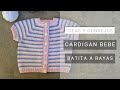 Idea para tejer cardigan batita bebe 💡 Ideas y Consejos de Lucila