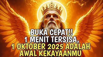 JIWA TERPILIH ✨ VIDEO INI HARUS SAMPAI SEBELUM BESOK ‼️ 1 OKTOBER 2025 ADALAH AWAL KEKAYAANMU💰🚀