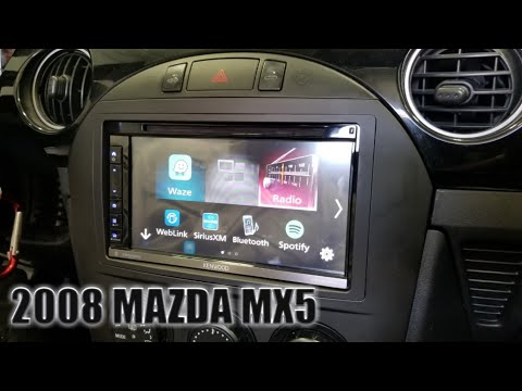 2008 Mazda miata mx5 radio removal