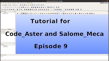 Tutorial for Code_Aster and Salome_Meca - Episode 09