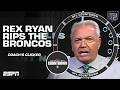 Coach's Clicker 🖱️ Rex Ryan SOUNDS OFF on Sean Payton and the Denver Broncos 🧐 | NFL Countdown