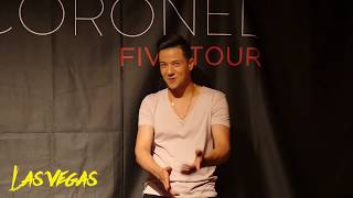 Luis Coronel- Five Tour: California and Las Vegas Behind the scenes!