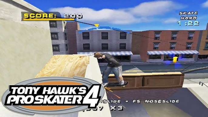 Tony Hawk's Pro Skater 3 (PS1) - Grind The Line Suburbia 