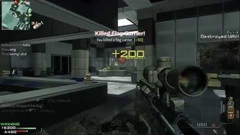 COD MW3 terminal team defender sniper MOAB