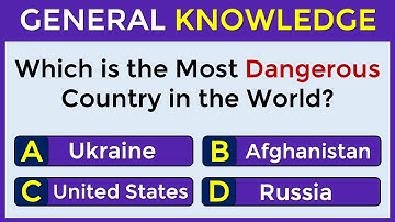How Good Is Your General Knowledge? Take This 20-question Quiz To Find Out! #challenge 120