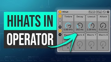 Making Hihats Is Easy + Free 909 Drum Rack | Ableton Operator Tutorial