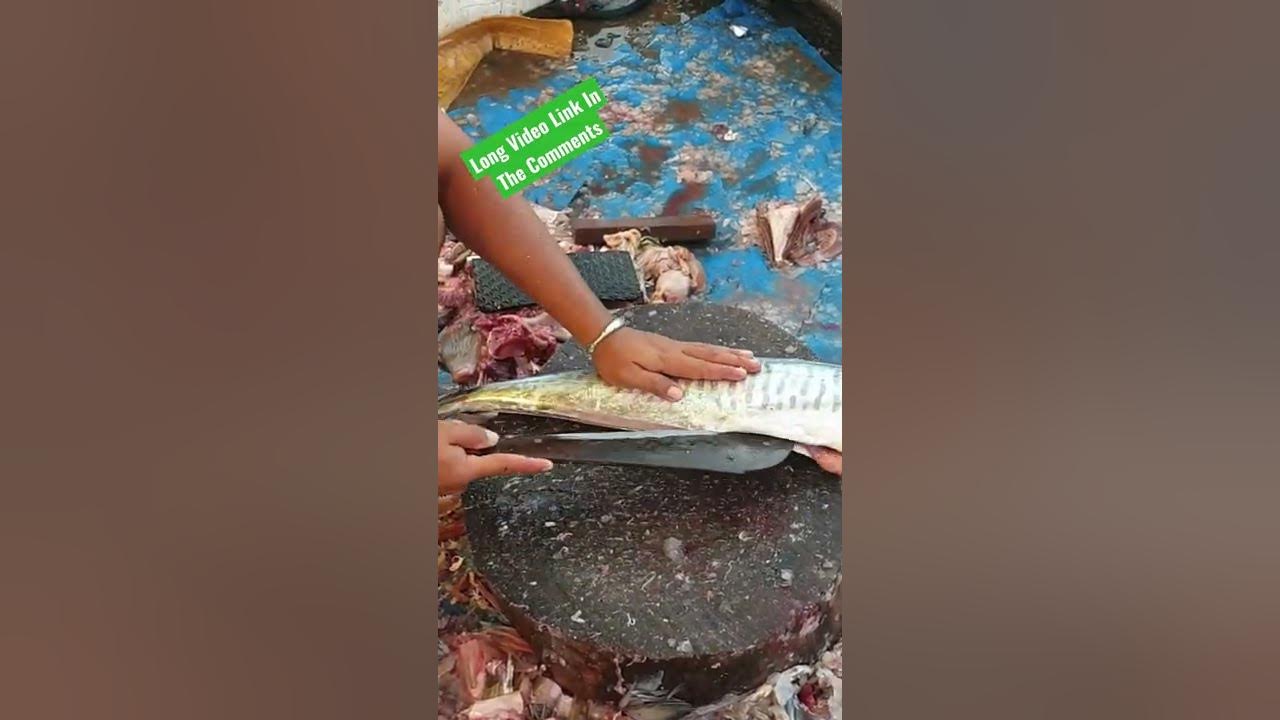 Proses Fillet Ikan Tengiri #shorts #afrisorong