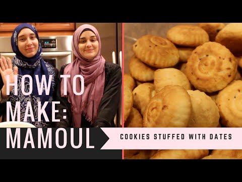 How to make Eid Mamoul | Cookies Stuffed with Dates