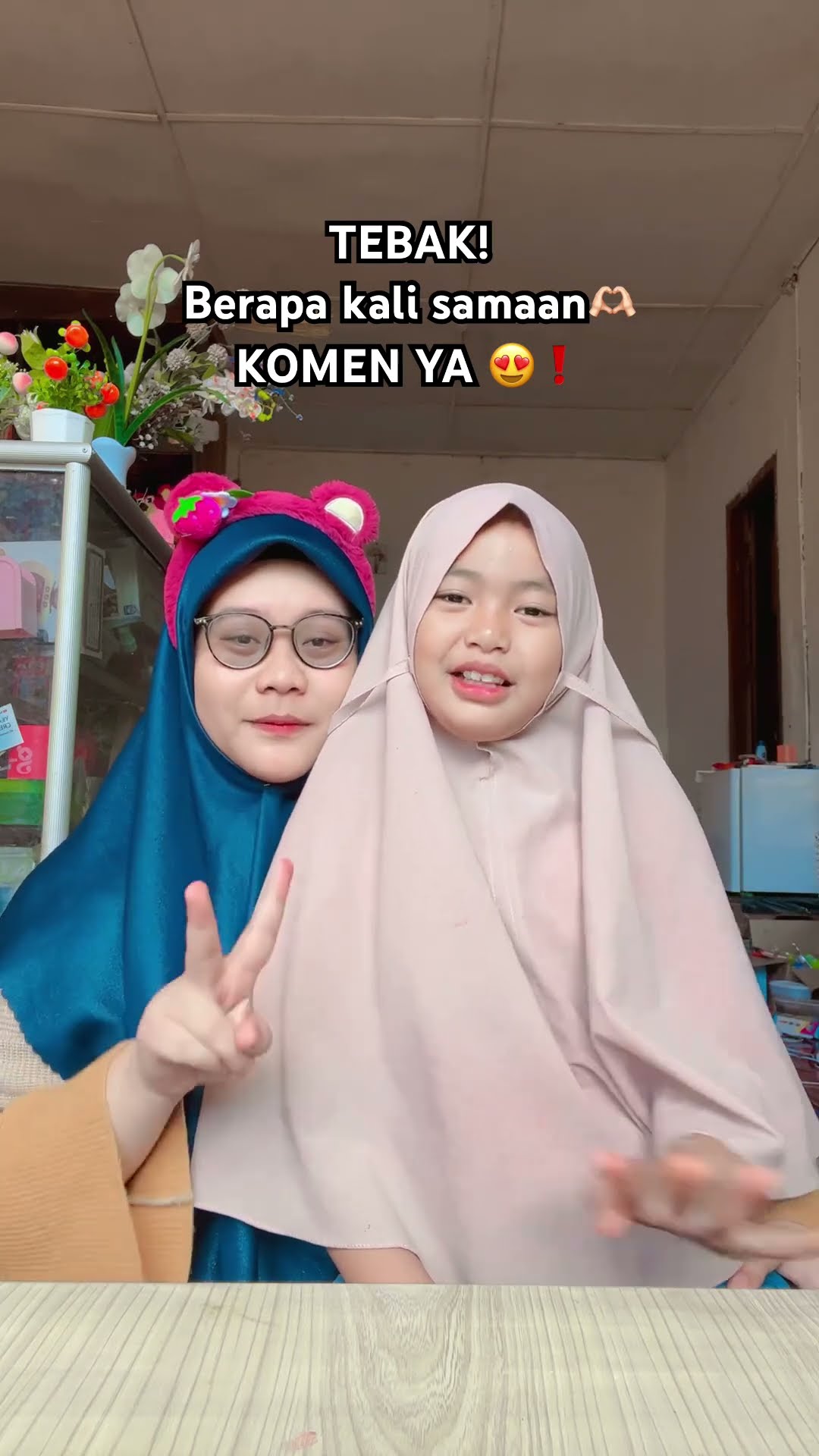 TEBAK❗️ Berapa kali kita samaan? Komen ya??