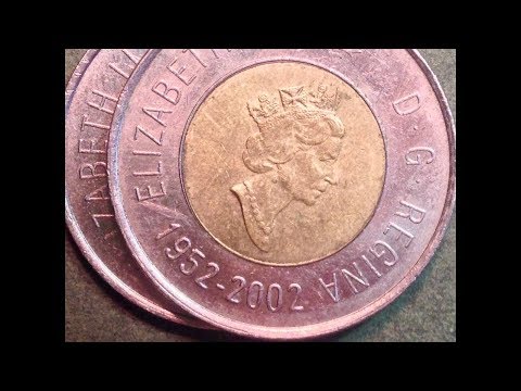 1952 - 2002 Two Dollar Canadian Coin