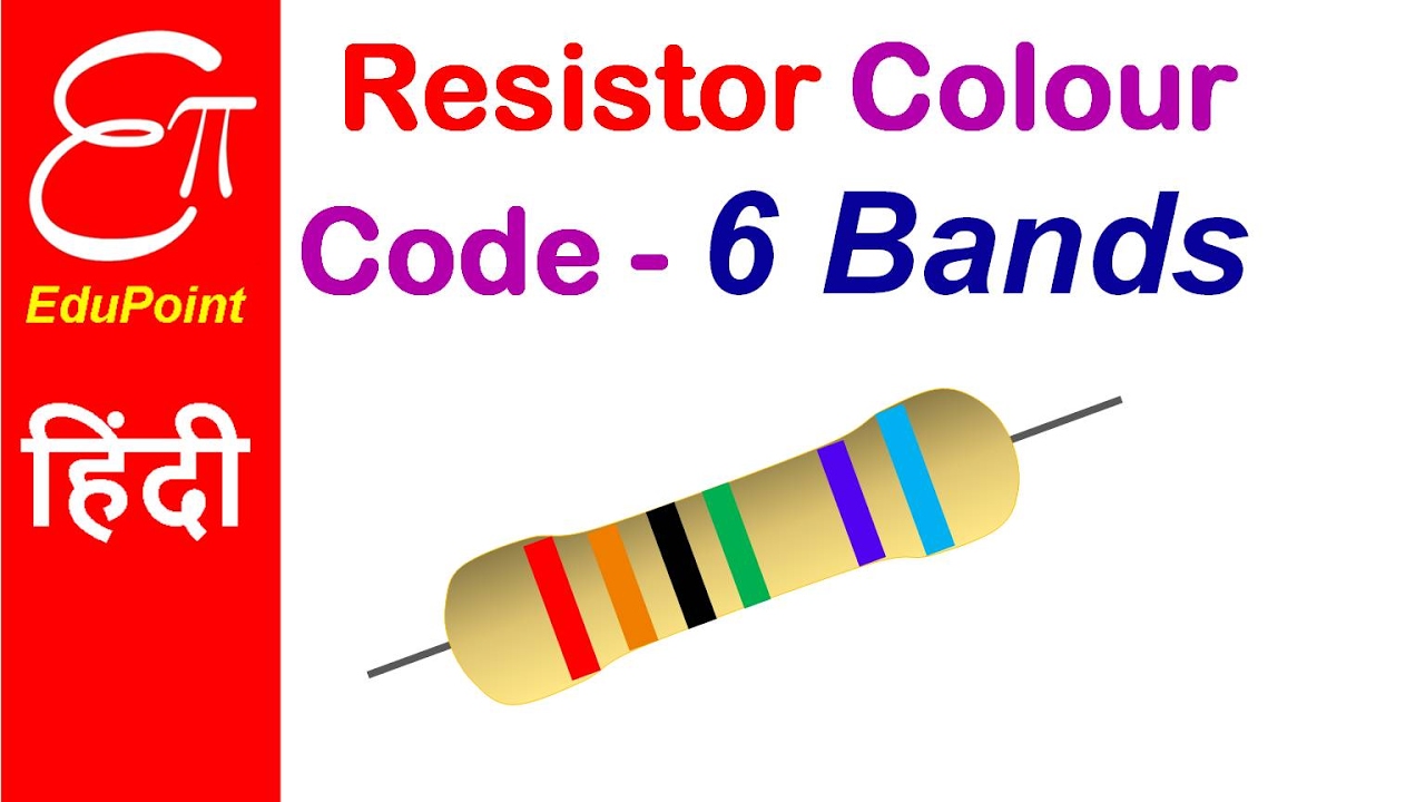 6 Band Resistor Color Code Chart
