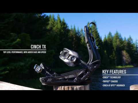 K2 CINCH TX—2018 Snowboard Bindings - YouTube