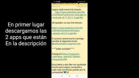 Mod zoom apk /agar.io mobile /bien explicado! 😼💙