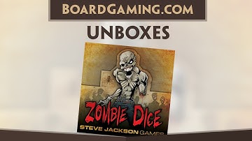 BoardGaming.com Unboxes Zombie Dice