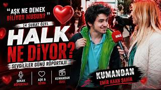 Emir Kaan Şahin Sevgililer Günü Röportajı - Kumandan Sokak Röportajı 2015-Hd