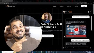 Try Krish AI Chatbot 😎- Get Help For Everything With Videos