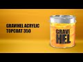 GRAVIHEL ACRYLIC TOPCOAT 350