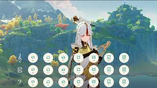 Vignette de la vidéo "『Dihua Marsh / Qilin's Prance』Genshin Impact Windsong Lyre | 原神 OST ライアー"
