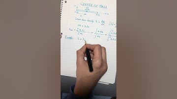 UP1 (9B) Center of mass of continuous objects