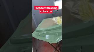 HQ Ute getting some colour on.