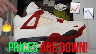 PRICES ARE DOWN👀📉! AIR JORDAN 4 X NIGEL SYLVESTER X BRICK AFTER BRICK RESELL PRICES HAVE DROPPED!