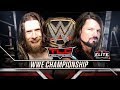 AJ Styles vs Daniel Bryan - WWE Title Match -WWE TLC 2018