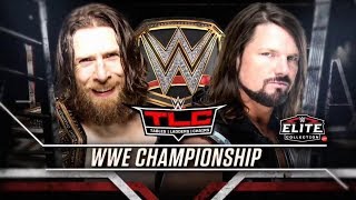 AJ Styles vs Daniel Bryan - WWE Title Match -WWE TLC 2018
