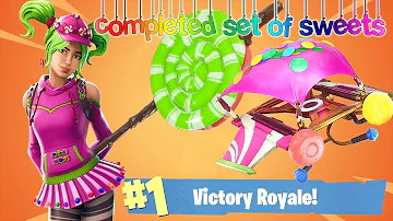 SWEET TOOTH SET & NEW SKIN ZOEY - Fortnite Battle Royale