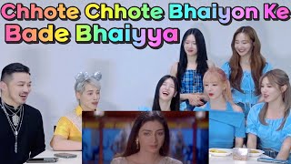 Kpop idol's reaction to watching Indian wedding mv👰‍♀️Chhote Chhote Bhaiyon Ke Bade Bhaiyya🇰🇷HASHTAG