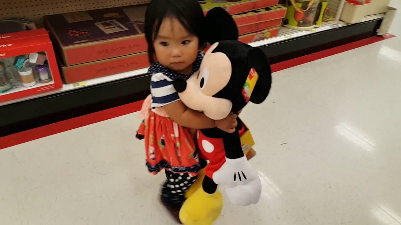 Playing With Toys At The Store Cute Baby Shopping Mickey Mouse Playing With Toys At The Store Cute Baby Shopping Mickey Mouse