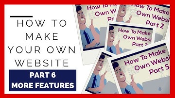 How To Make Your Own Website Part 6 - Divi Theme Additional Features